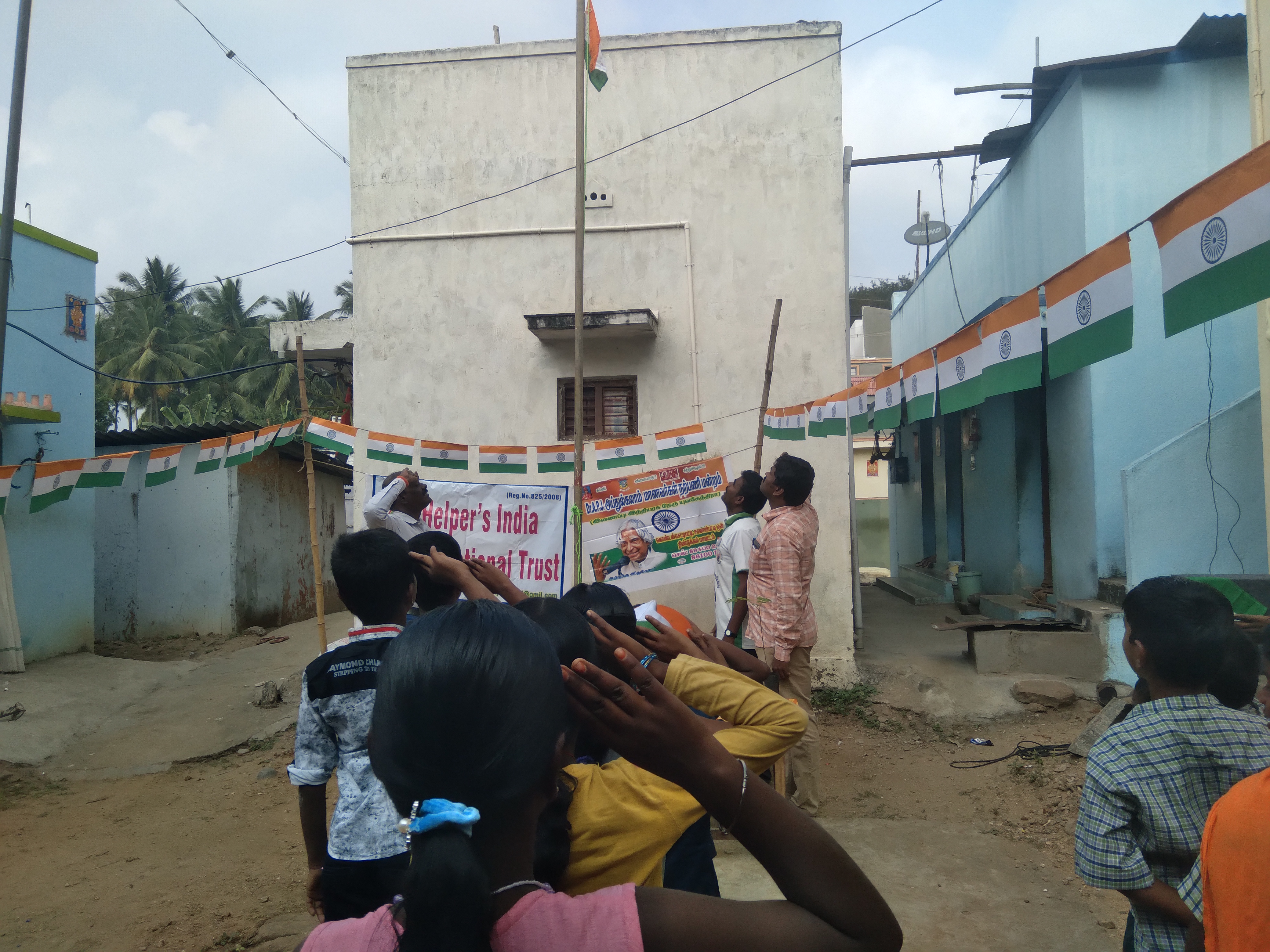 Independence and Republic Day celebration at Helper's India Link Trust
