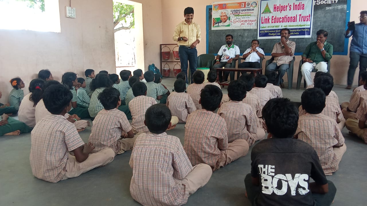 Awareness program conducted in government schools